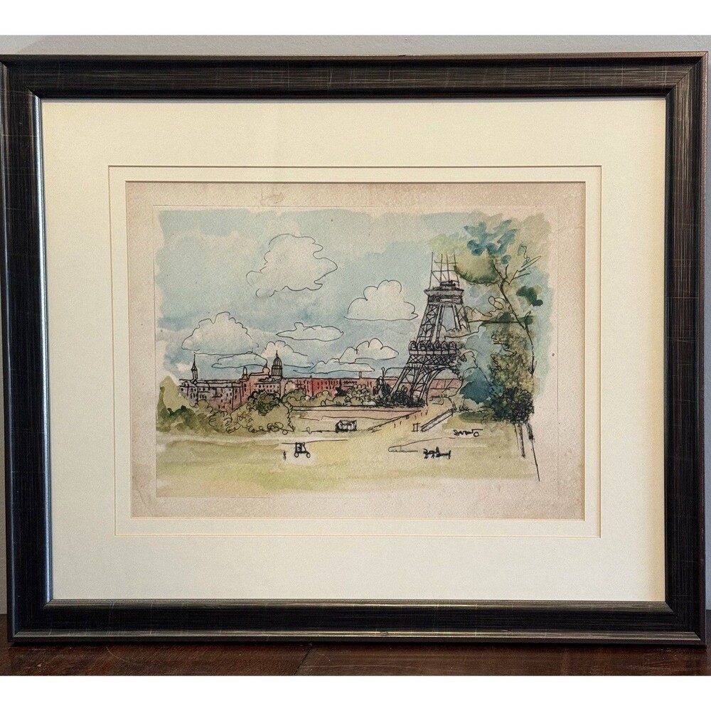 My Travels Through France 1 (Eiffel Tower) Wendover Art Group